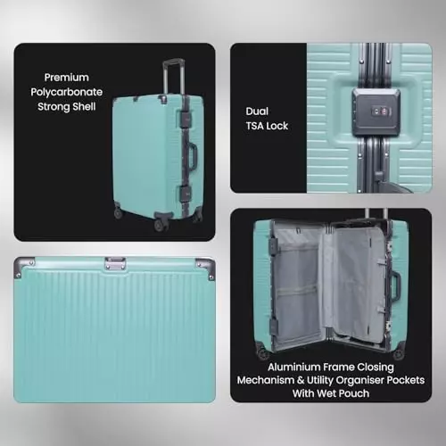 swiss-military-76-l-kinetic-hard-trolley-bag-black-gold-collection-polycarbonate-body-with-aluminium-frame-tsa-lock-medium-size-24-inch-green