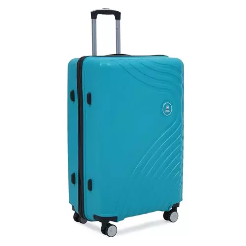 swiss-military-44-l-64-l-97-l-miles-pro-hard-trolley-luggage-bag-polypropylene-body-with-anti-theft-3-dial-lock-360-spinner-wheels-size-55-cm-65-cm-75-cm-teal-set-of-3