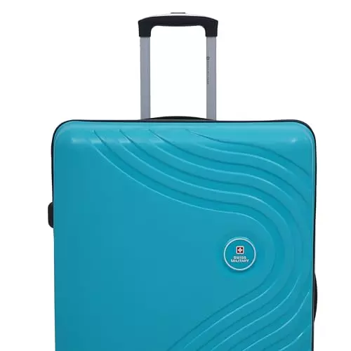 swiss-military-44-l-64-l-97-l-miles-pro-hard-trolley-luggage-bag-polypropylene-body-with-anti-theft-3-dial-lock-360-spinner-wheels-size-55-cm-65-cm-75-cm-teal-set-of-3