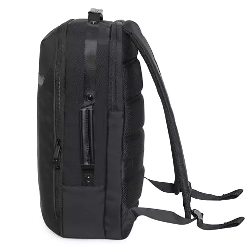 swiss-military-23-l-quartic-laptop-backpack-polyester-body-with-quick-access-pockets-adjustable-shoulder-straps-type-c-charging-port-black