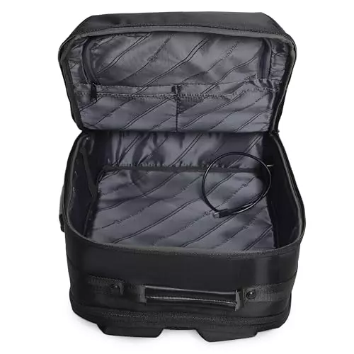 swiss-military-23-l-quartic-laptop-backpack-polyester-body-with-quick-access-pockets-adjustable-shoulder-straps-type-c-charging-port-black