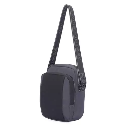 swiss-military-4-l-trail-cross-body-sling-bag-black-gold-collection-1680d-polyester-body-with-adjustable-shoulder-strap-keychain-holder-grey