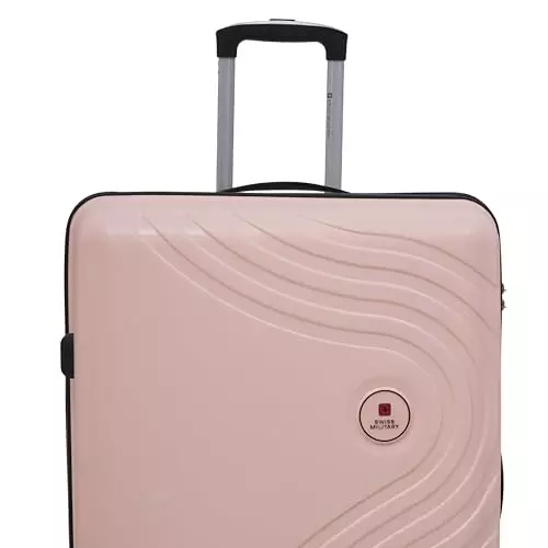 swiss-military-97-l-miles-pro-hard-trolley-luggage-bag-polypropylene-body-with-anti-theft-3-dial-lock-360-spinner-wheels-size-75-cm-peach