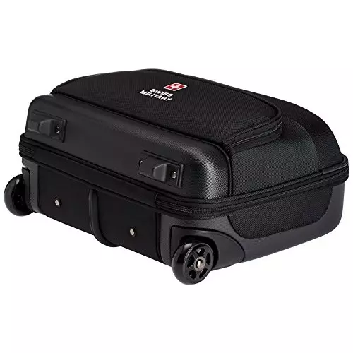 swiss-military-30-l-pilot-pro-laptop-overnighter-trolley-bag-abs-front-polyester-shell-body-with-business-file-organizer-push-button-handle-black