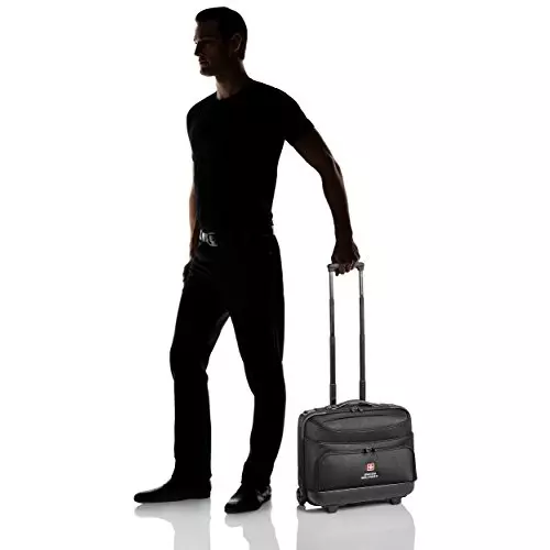 swiss-military-30-l-pilot-pro-laptop-overnighter-trolley-bag-abs-front-polyester-shell-body-with-business-file-organizer-push-button-handle-black