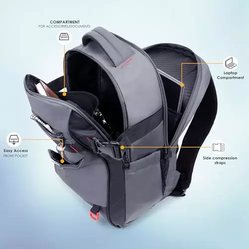 swiss-military-30-l-laptop-backpack-polyester-body-with-luggage-strap-detachable-key-ring-anti-theft-pocket-expandable-bottle-pocket-grey