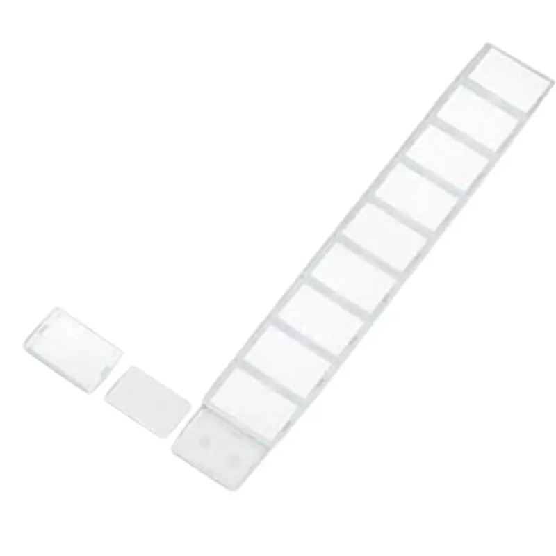 TAKIGEN Interlocking Card Holder Polycarbonate 38 mm Length, C-26-P-10 (Pack of 10 Pcs)
