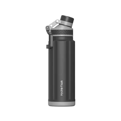 Goldmedal Hydro Vacuum Flask Double Wall Insulated Black With Grey 850 ml, GOL0428