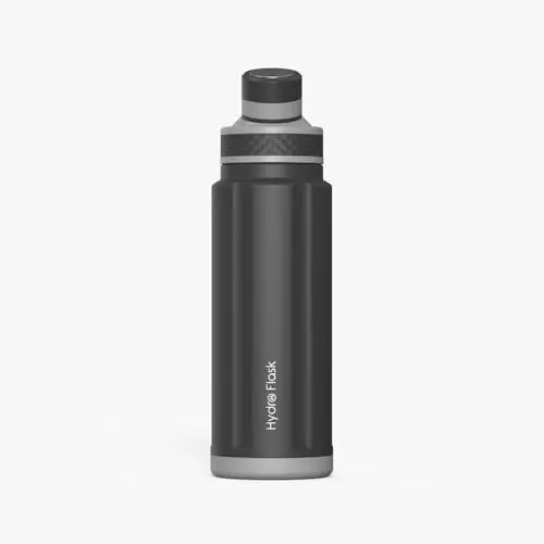 Goldmedal Hydro Vacuum Flask Double Wall Insulated Black With Grey 850 ml, GOL0428