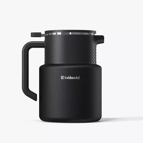 Goldmedal Boosta Vacuum Flask Double Wall Insulated Black 1.5 L, GOL0430