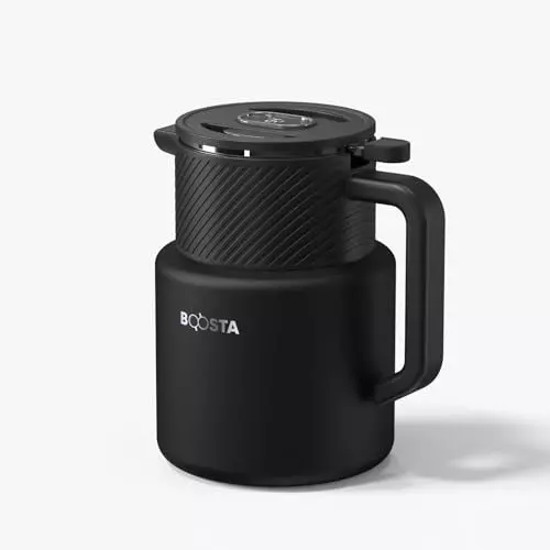 Goldmedal Boosta Vacuum Flask Double Wall Insulated Black 1.5 L, GOL0430