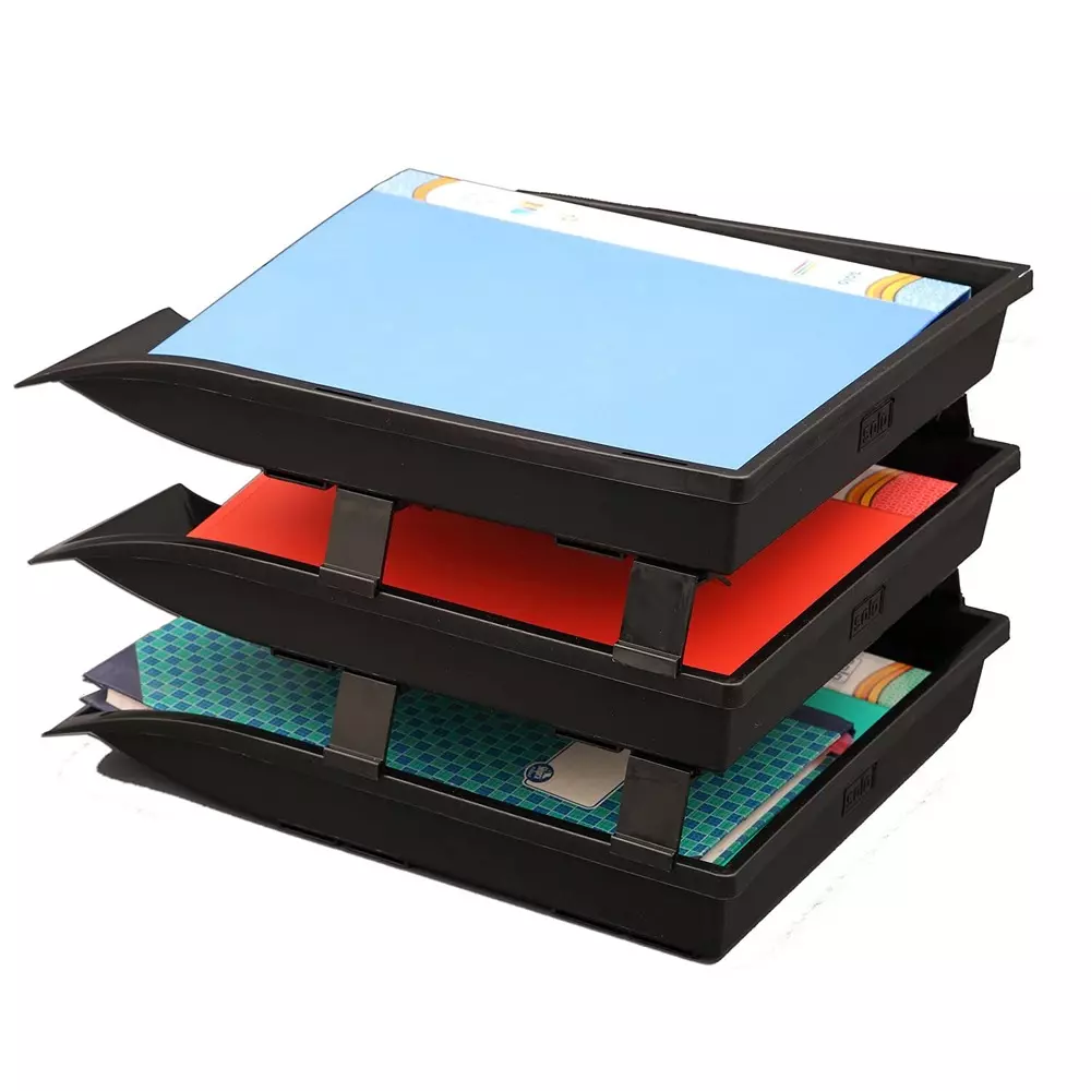 solo-paper-file-tray-with-3-extra-large-compartment-black-color