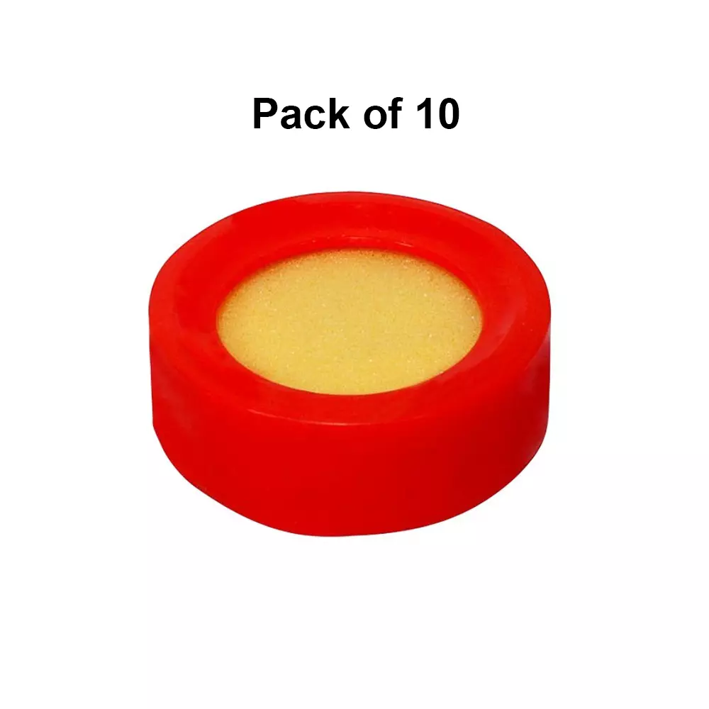 Soni Office Mate Damper Sponge Pad Super Absorbent Non-Toxic and Mess Free for Notes, Stamps, Paper Handling at Office, School & Home (Pack of 10)