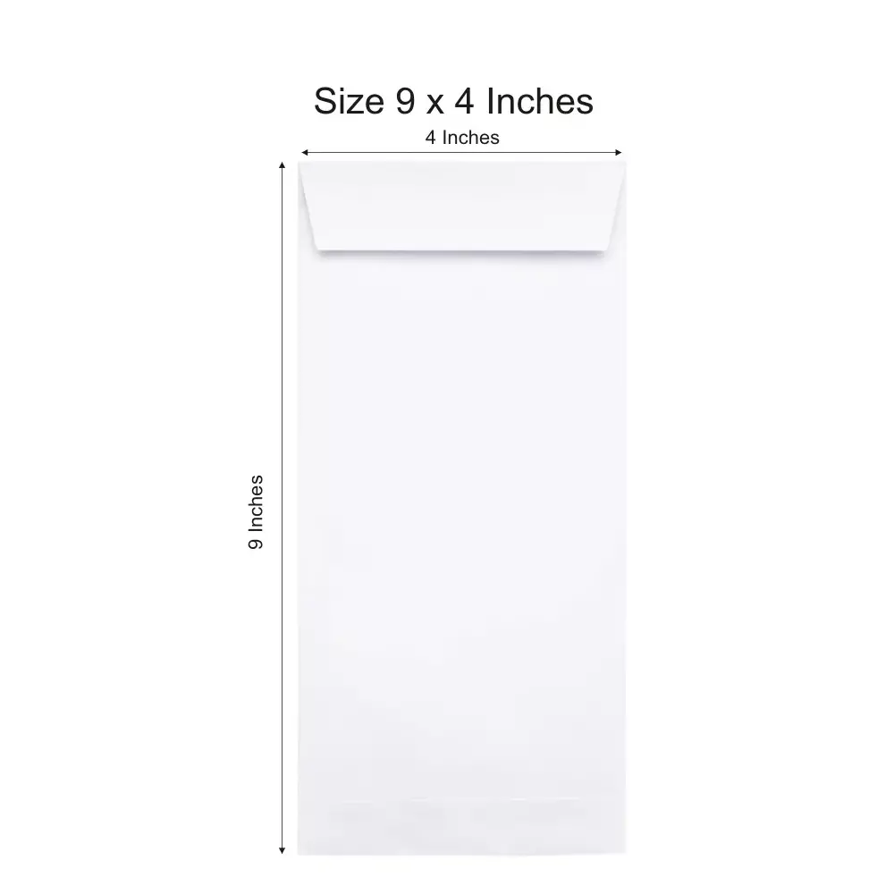 sheesh-mahal-white-envelop-size-9x4-inch-pack-of-250-pcs