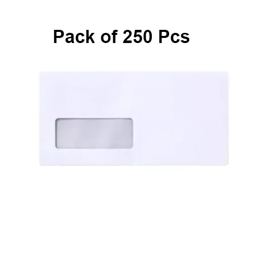 sheesh-mahal-white-window-envelop-size-9x4-inch-pack-of-250-pcs
