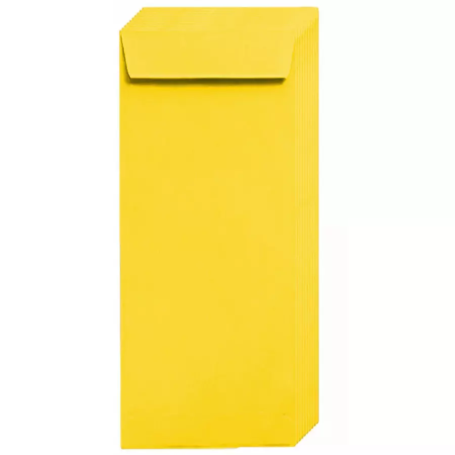 GENERIC Yellow Envelope with Lamination 11 x 5 inch (Pack of 250)