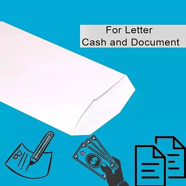 GENERIC White Envelope without Lamination 10 x 12 inch (Pack of 250)