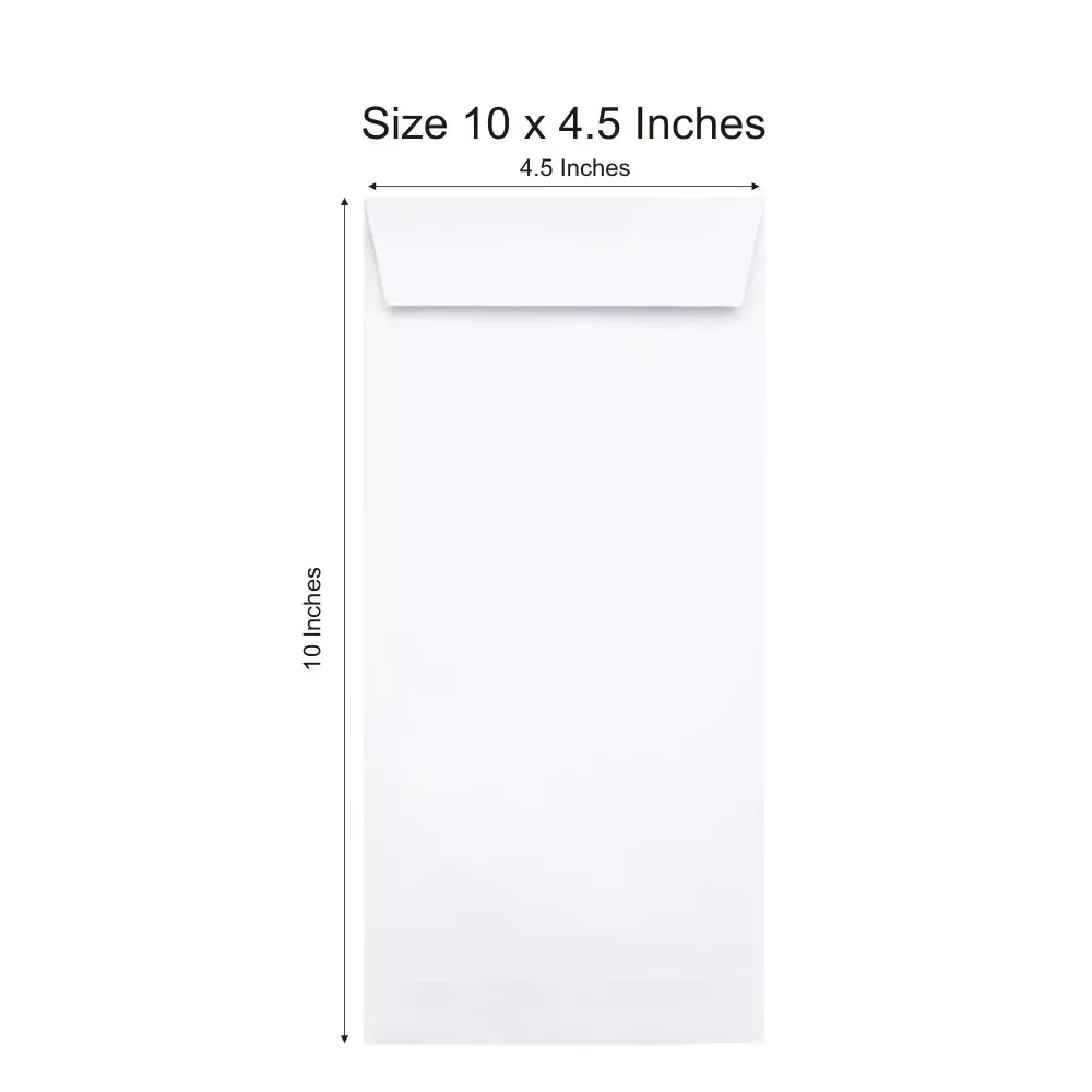 sheesh-mahal-white-envelop-size-10x45-inch-pack-of-250-pcs