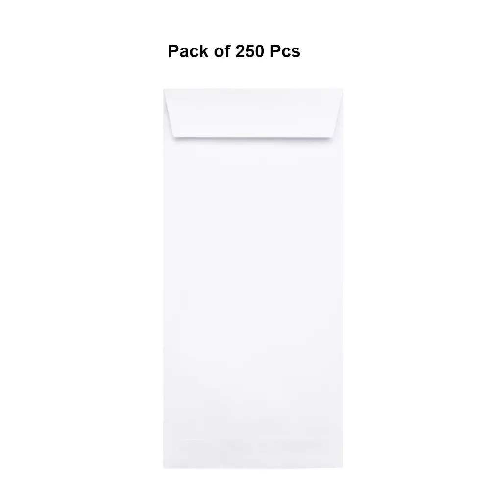 sheesh-mahal-white-envelop-size-10x45-inch-pack-of-250-pcs