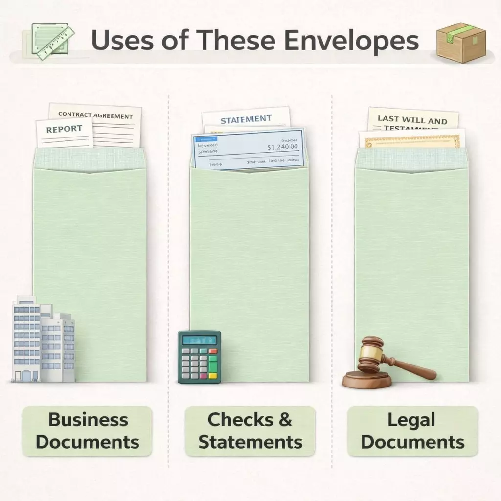 genric-11x5-inch-green-nett-cloth-lined-envelopes