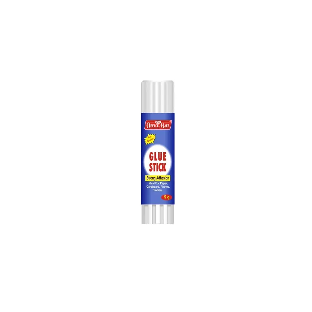 Soni Office Mate 5 g Glue Stick Quick Drying Strong PVP Adhesive for DIY, School, Office & Craft Use (Pack of 30)