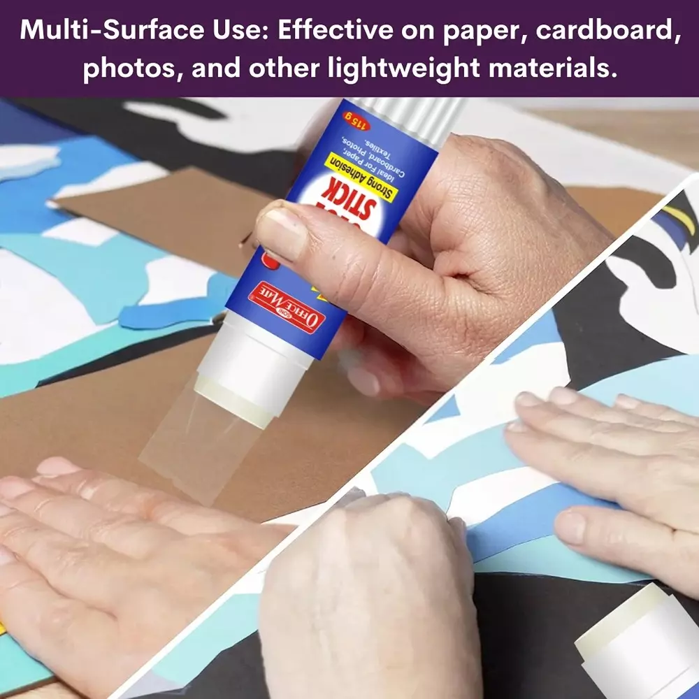 Soni Office Mate 115 g Super Jumbo Glue Stick Strong, Quick Dry & Non Toxic Ideal for Craft, Office & School
