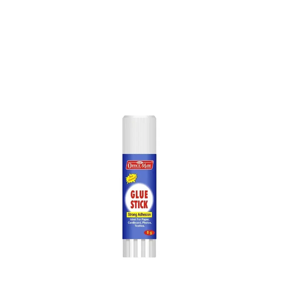 Soni Office Mate 8 g Glue Stick Quick Drying Strong PVP Adhesive for DIY, School, Office & Craft Use (Pack of 30)