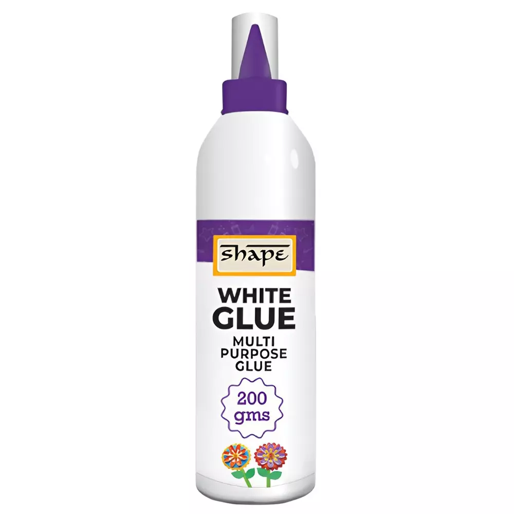 Shape White Glue 200 g Non Toxic White, A070601