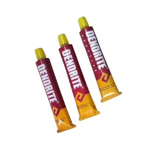 GENERIC Dendrite Super Joiner Adhesive, Synthetic Rubber Liquid, Yellow, 50 ml Tube Capacity (Pack of 3)