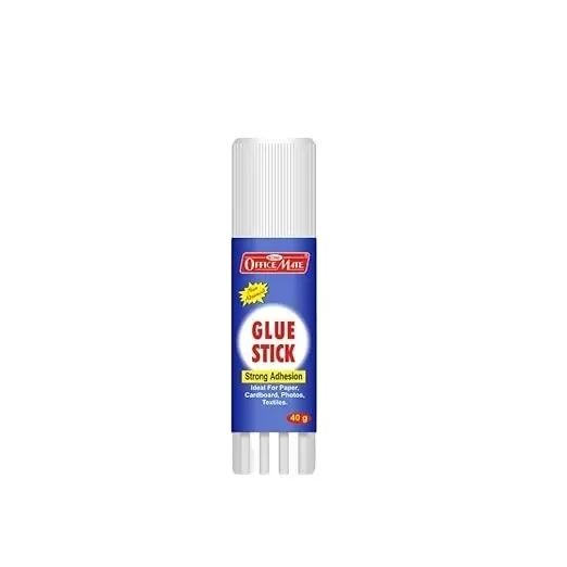 Soni Office Mate 40 g Glue Stick Quick Drying Strong PVP Adhesive for DIY, School, Office & Craft Use