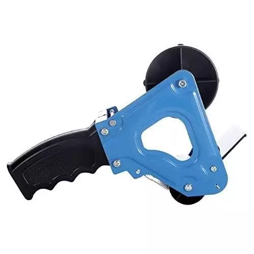ikon Tape Dispenser 50.8 mm Size Black & Blue Metal Manual for Office, Home & School