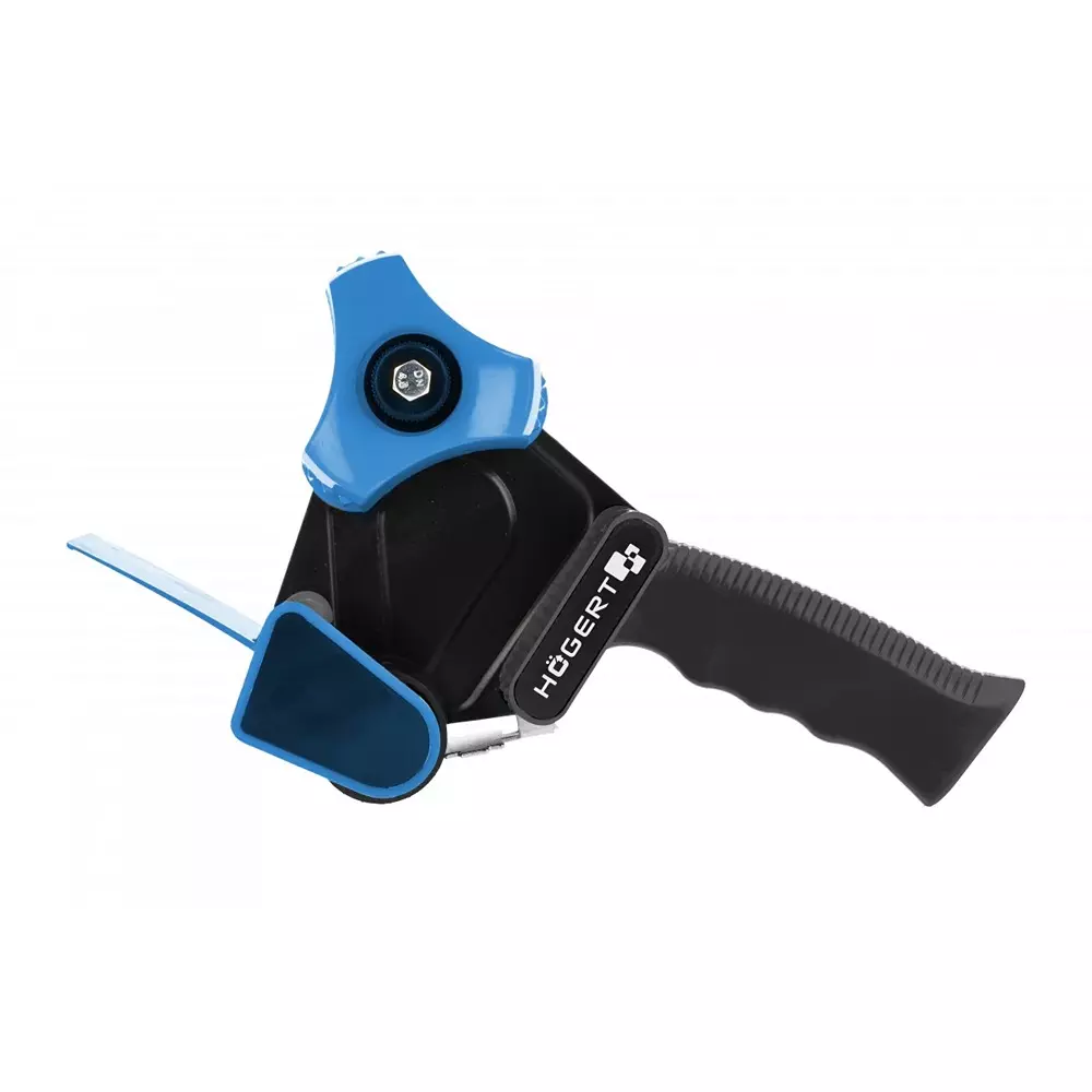 Hogert Technik Adhesive Tape Dispenser for 50 mm Tape Width and 30 m Length, HT2C580