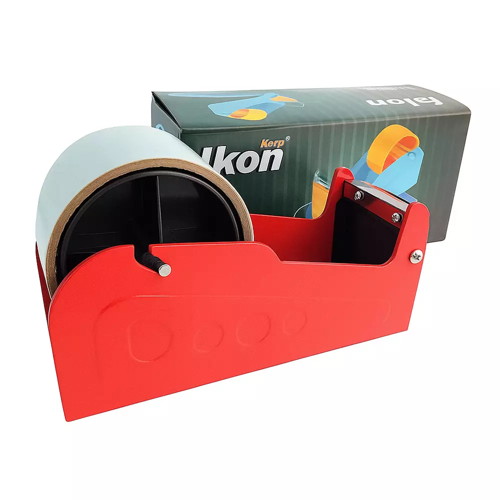 ikon Tape Dispenser 25.4 mm Size Multicolor Plastic Manual for Office, Home & School