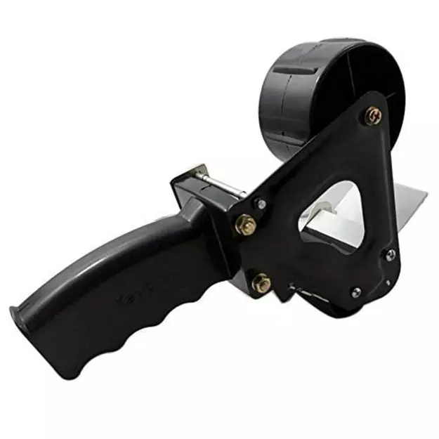 ikon Tape Dispenser 76 mm Size Black Metal Manual for Office, Home & School