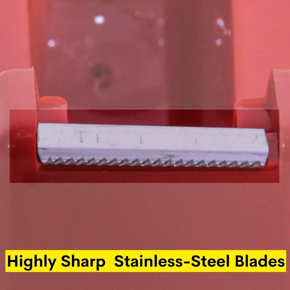 Soni Office Mate Large Tape Dispenser Sharp Blade Durable Body Size 21 x 9.5 x 5.5 cm Red for Office, School, Home, Packaging