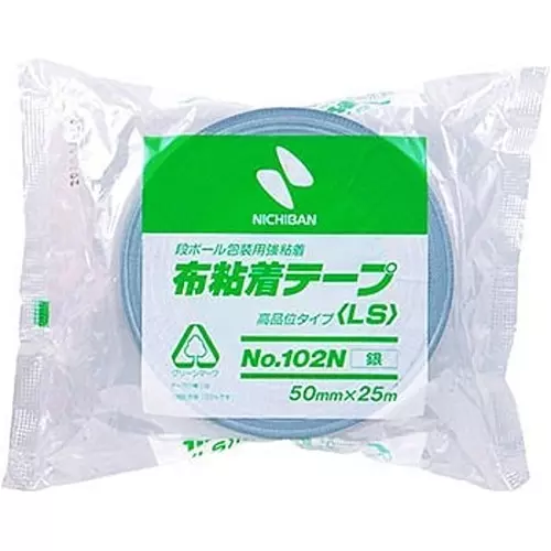 NICHIBAN Color Cloth Tape 50 mm x 25 m, 102N (Pack of 30 Roll)
