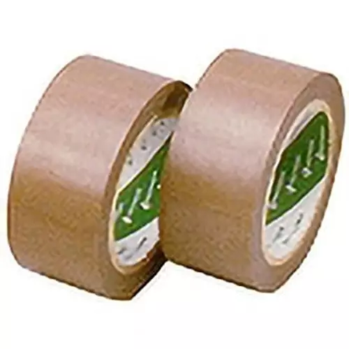 NICHIBAN Carton Tape Polypropylene Transparent 50 mm x 500 m, No.660 (Pack of 6 Roll)