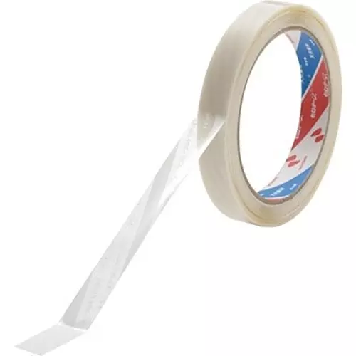 NICHIBAN Food Pack Tape 15 mm x 50 m, FPW-15 (Pack of 10 Roll)
