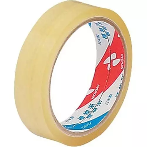 NICHIBAN Cellulose Tape Transparent 12 mm x 50 m for Business Use, No.405 (Pack of 10 Roll)
