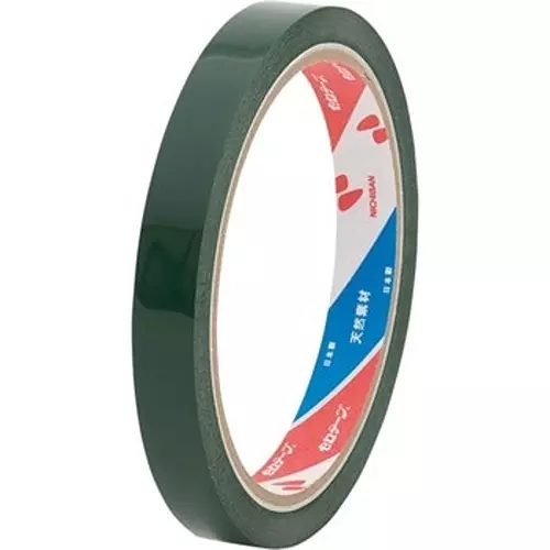NICHIBAN Cellophane Tape Colored Type Green 12 mm x 35 m, CT430 (Pack of 300 Pcs)