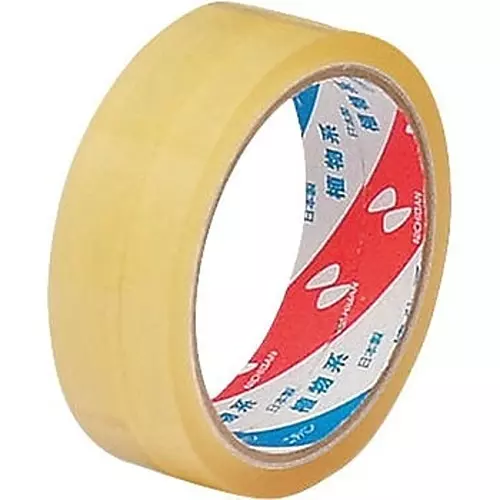 NICHIBAN Cellulose Tape Transparent 15 mm x 70 m for Business Use, No.405 (Pack of 10 Roll)