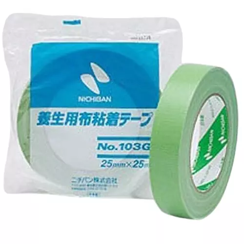 nichiban-curing-cloth-adhesive-tape-green-no103g-pack-of-36-roll