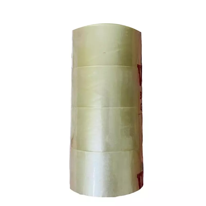Wonder ‎Transparent Tape 76 mm White 65 m Length for Office, Home & School (Pack of 4 Pcs)