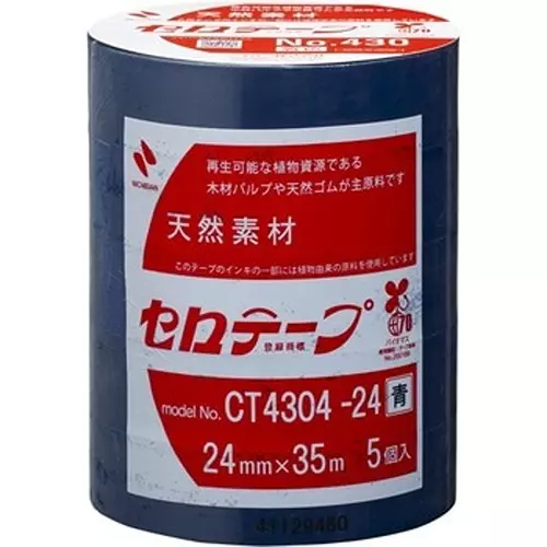 nichiban-cellophane-tape-colored-type-blue-ct430-pack-of-5-roll
