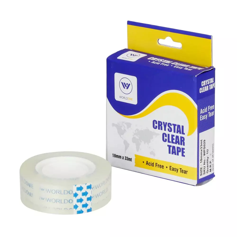 Worldone Crystal Tape Without Dispenser, WPS029