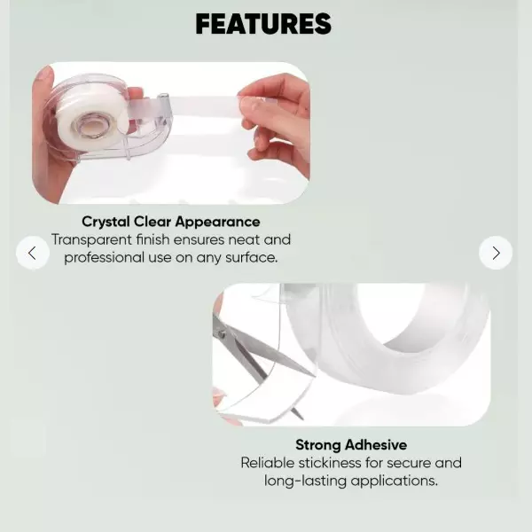 Worldone Crystal Tape Without Dispenser, WPS029