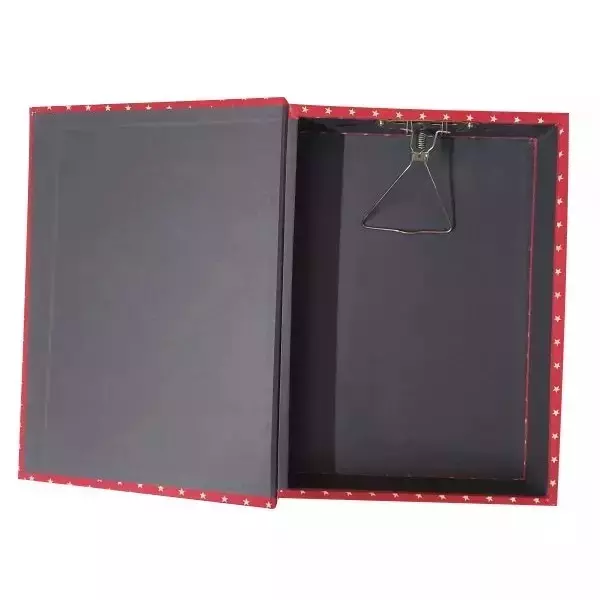 GENERIC Assorted Printed F/s Size Clip-On Box File ( Pack of 8)