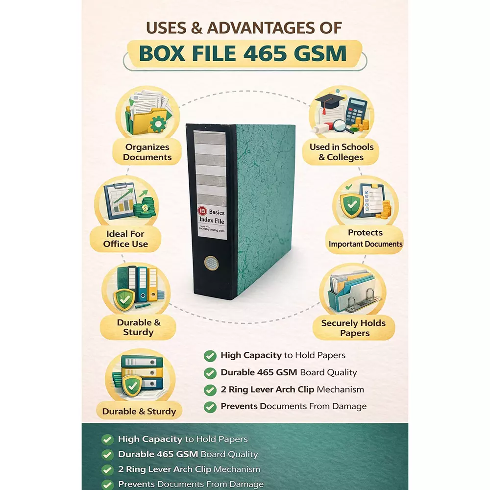 ib-basics-465-gsm-box-index-file-without-lamination-legal-a4-size-assorted-color-pack-of-4