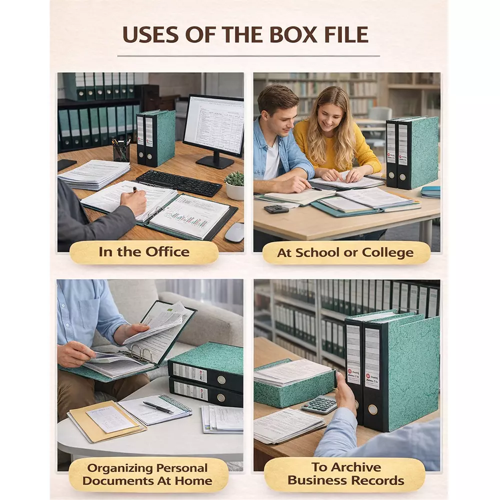 ib-basics-465-gsm-box-index-file-without-lamination-legal-a4-size-assorted-color-pack-of-4