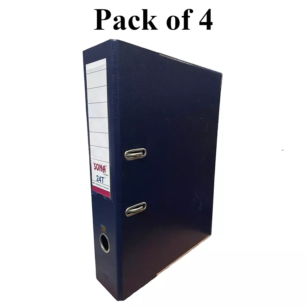 sona-24-t-index-box-file-size-fs-in-assorted-colors-fitted-with-kangaroo-clip-for-office-use-pack-of-4